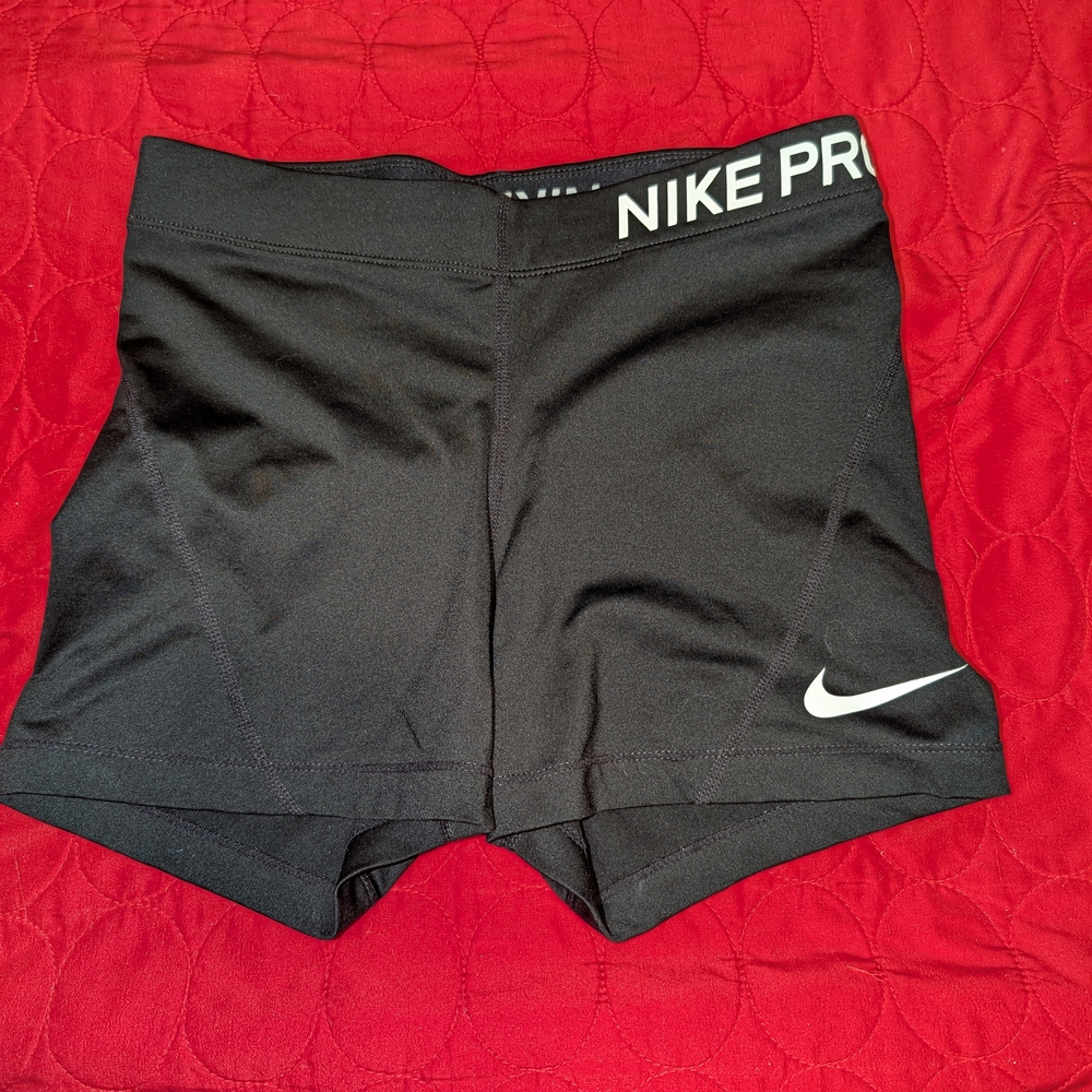 Nike Pro Women's Athletic Black Shorts